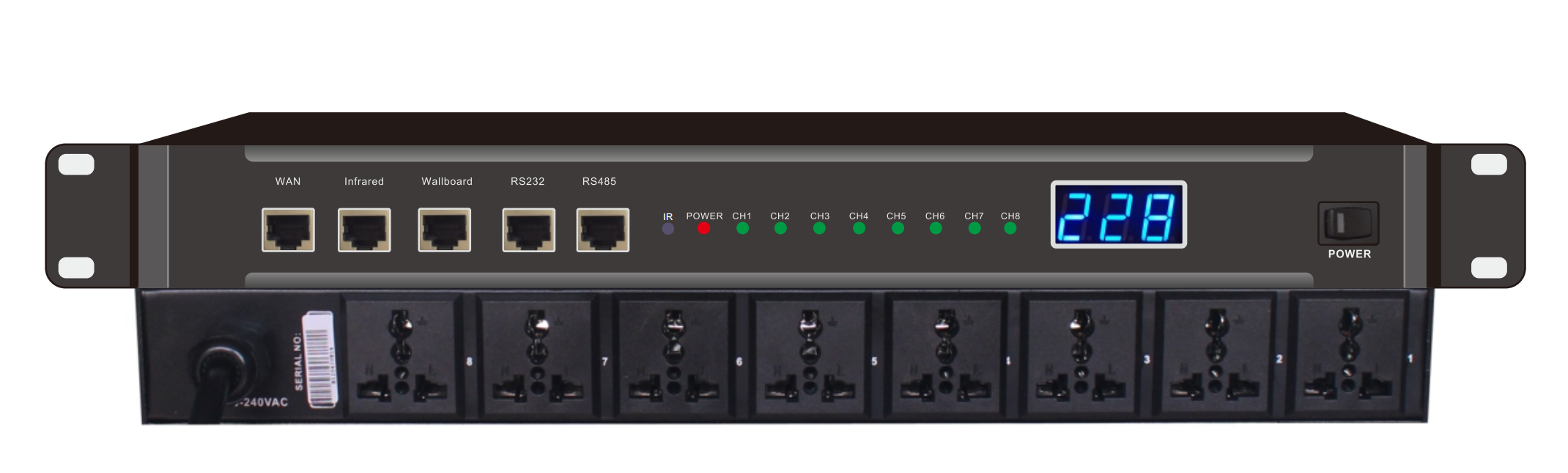 8路电源时序器   DY-08A