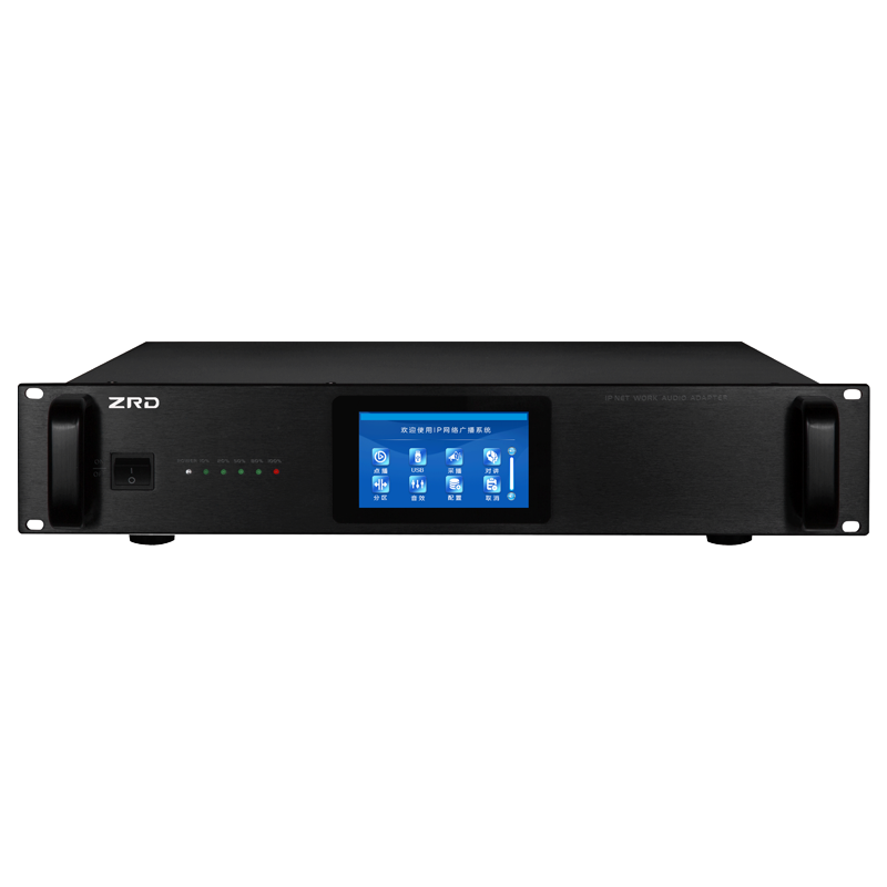 4.3寸触摸屏IP网络机架式终端 JC-IP1923