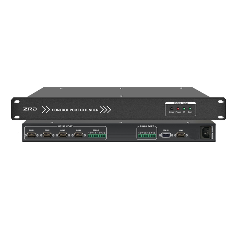 12路串口扩展器(8路RS232+4路RS485) HL-ET100