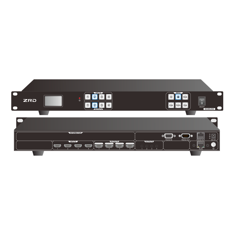 4进4出HDMI矩阵切换器 MU-0404S